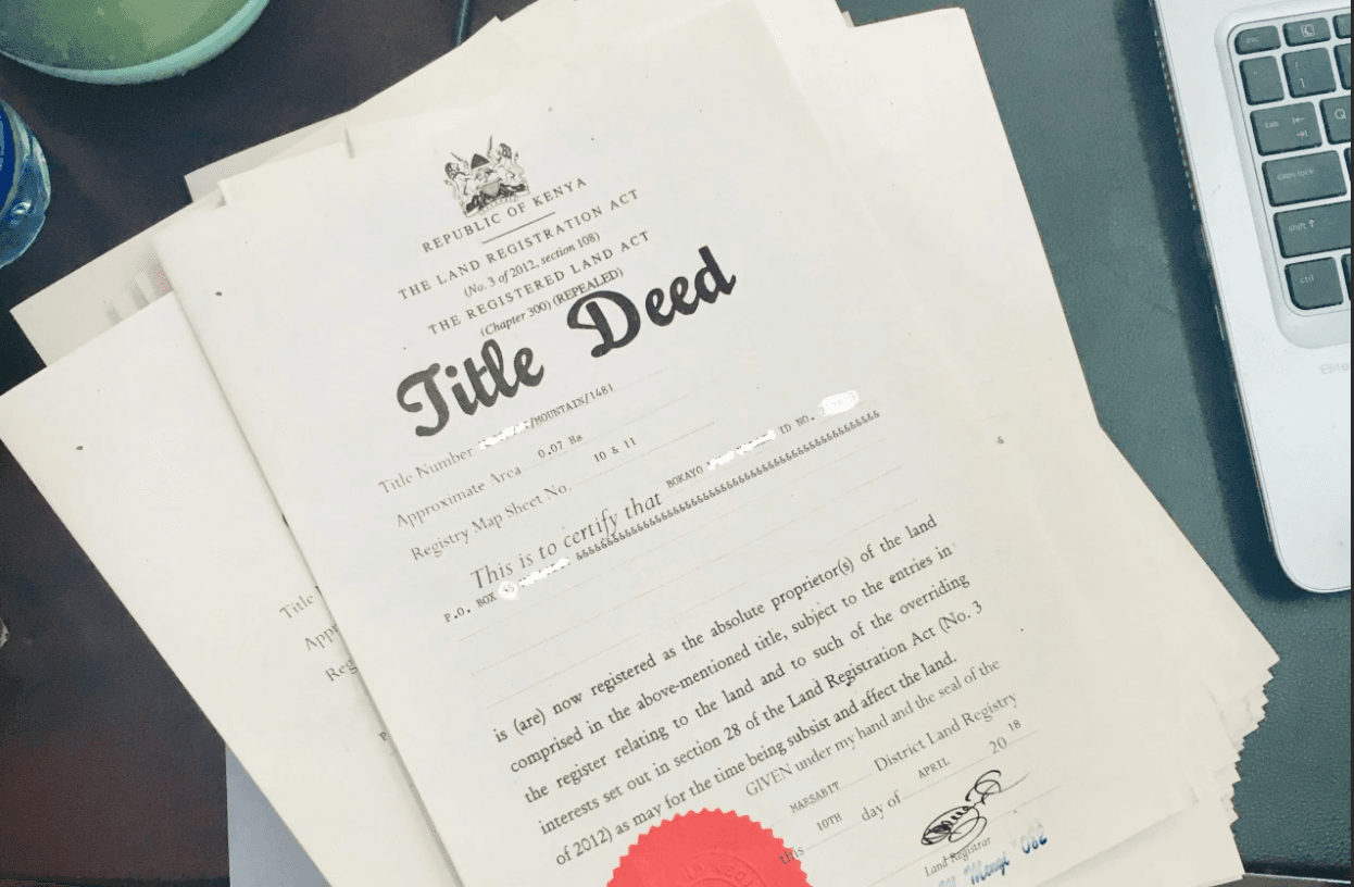 Conversion and Sectional Titles